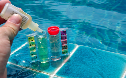 Paradise Pool and Spa Pool Care Testing